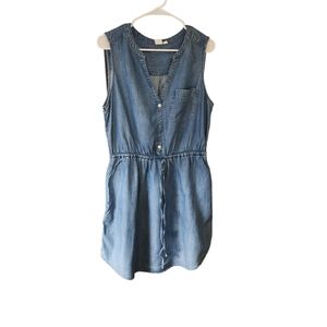 Gap Sleeveless Denim dress M